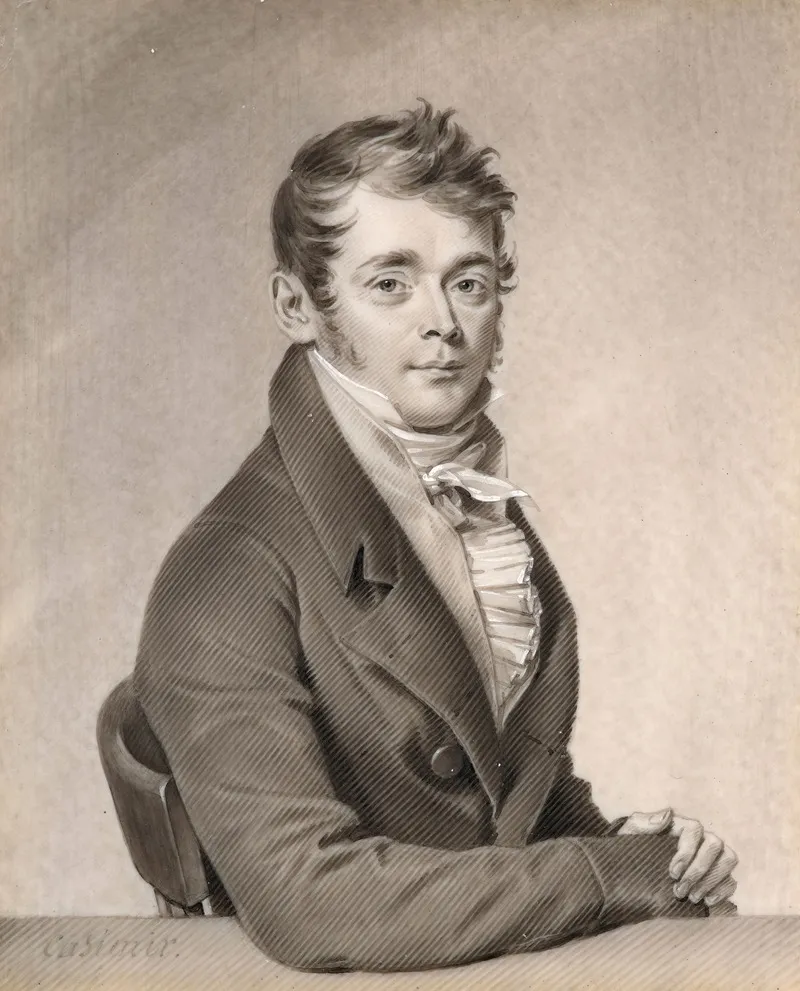 Portrait Of A Man 418 Wall Art by Jean-Jacques Karpff - High-Resolution Digital Print