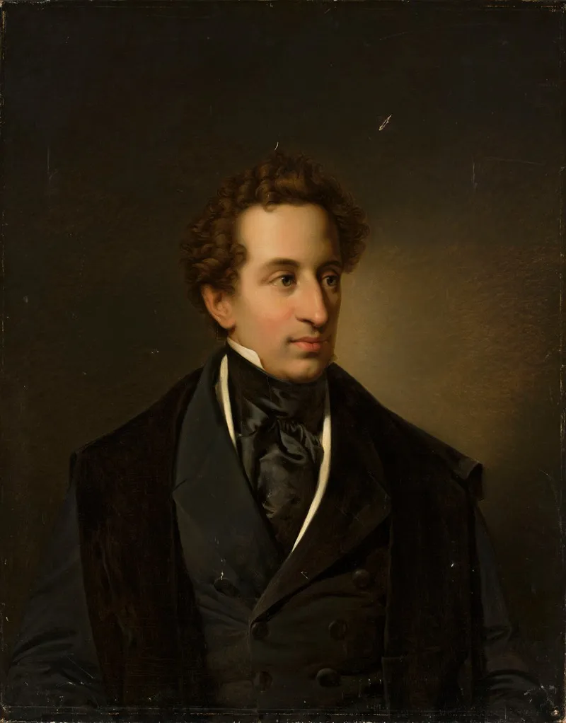 Portrait Of A Man 426 Wall Art by Franz Eybl - High-Resolution Digital Print