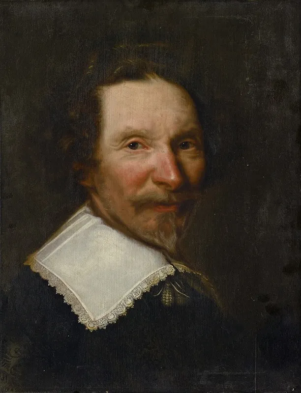 Portrait Of A Man 52 Wall Art by Abraham de Vries - High-Resolution Digital Print