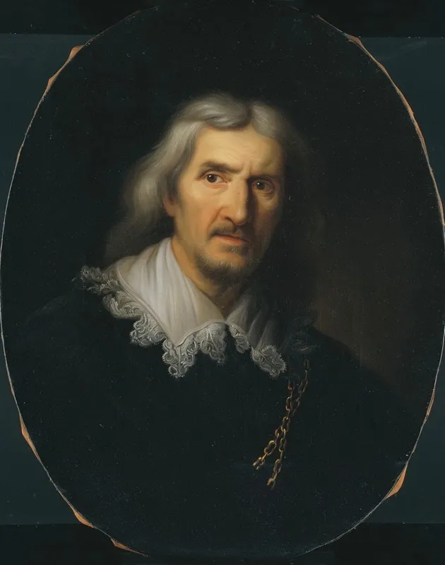 Portrait Of A Man 62 Wall Art by Samuel Hoffmann - High-Resolution Digital Print