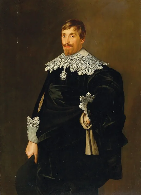 Portrait Of A Man 74 Wall Art by Nicolaes Eliasz. Pickenoy - High-Resolution Digital Print