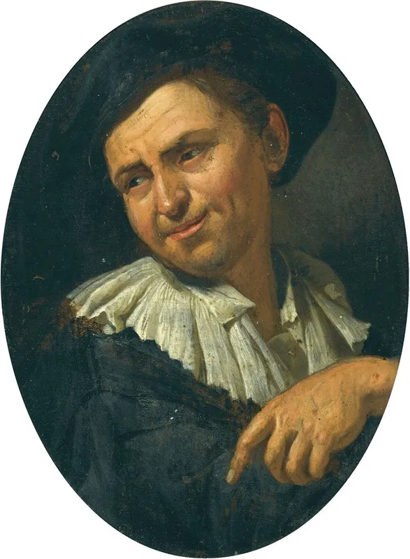 Portrait Of A Man 97 Wall Art by Jacob Toorenvliet - High-Resolution Digital Print