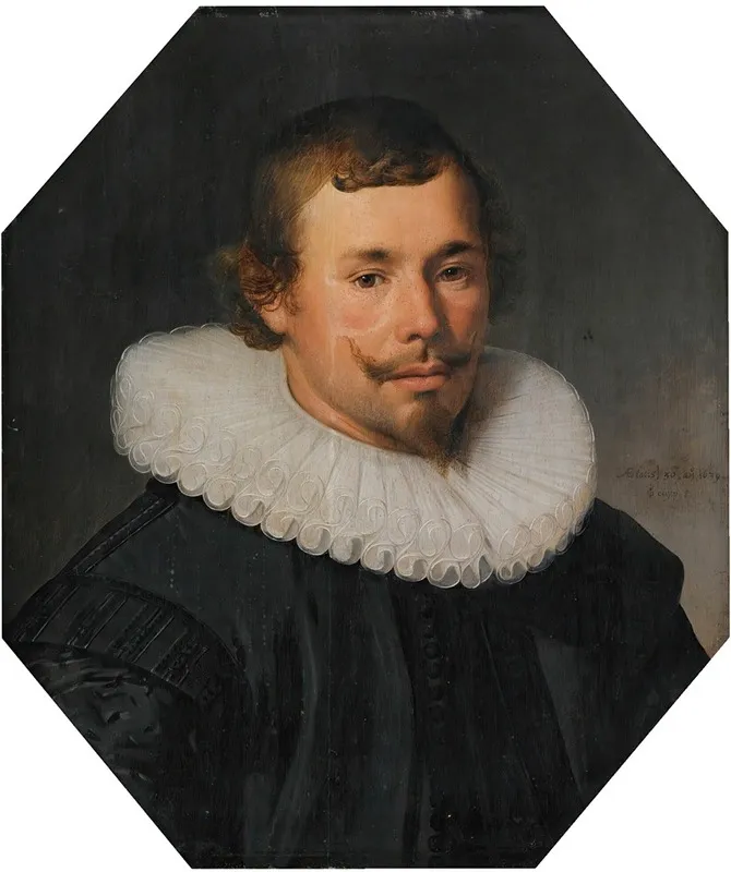 Portrait Of A Man At The Age Of 30 Wall Art by Jacob Gerritsz Cuyp - High-Resolution Digital Print