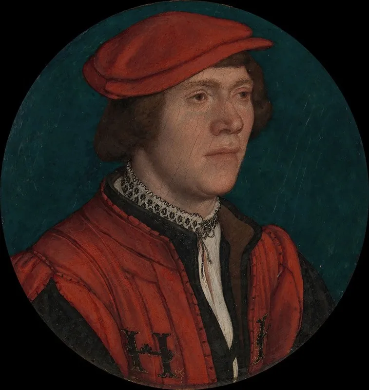 Portrait Of A Man In A Red Cap