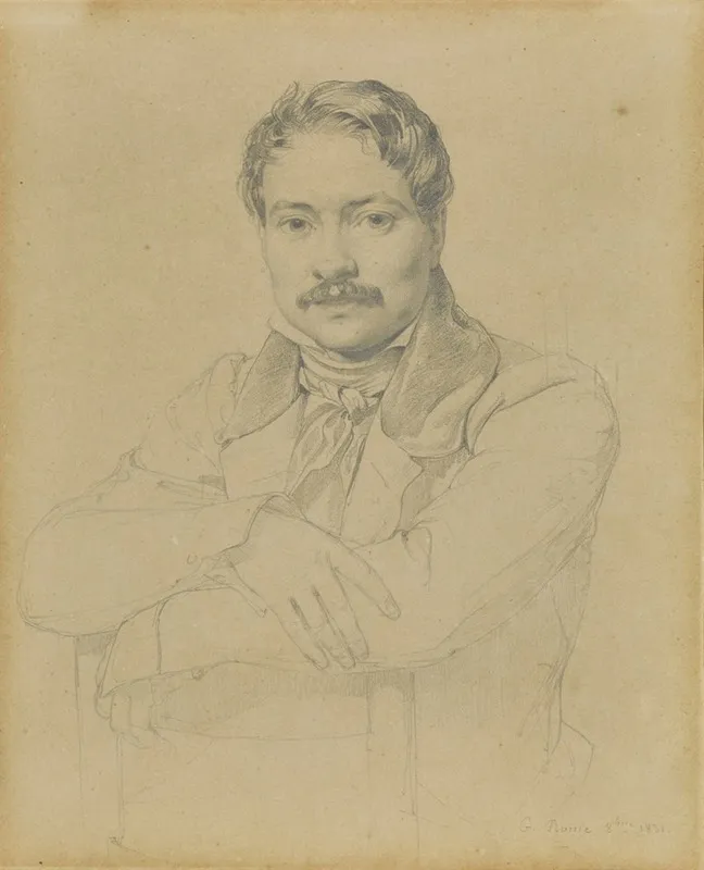 Portrait Of A Man Seated