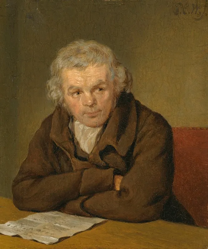 Portrait Of A Man Traditionally Identified As The Artists Nephew Wall Art by Pieter Christoffel Wonder - High-Resolution Digital Print