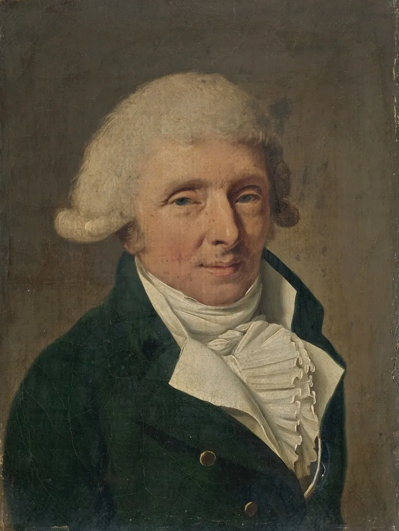 Portrait Of A Man Wearing A Wig 3 Wall Art by Louis-Léopold Boilly - High-Resolution Digital Print