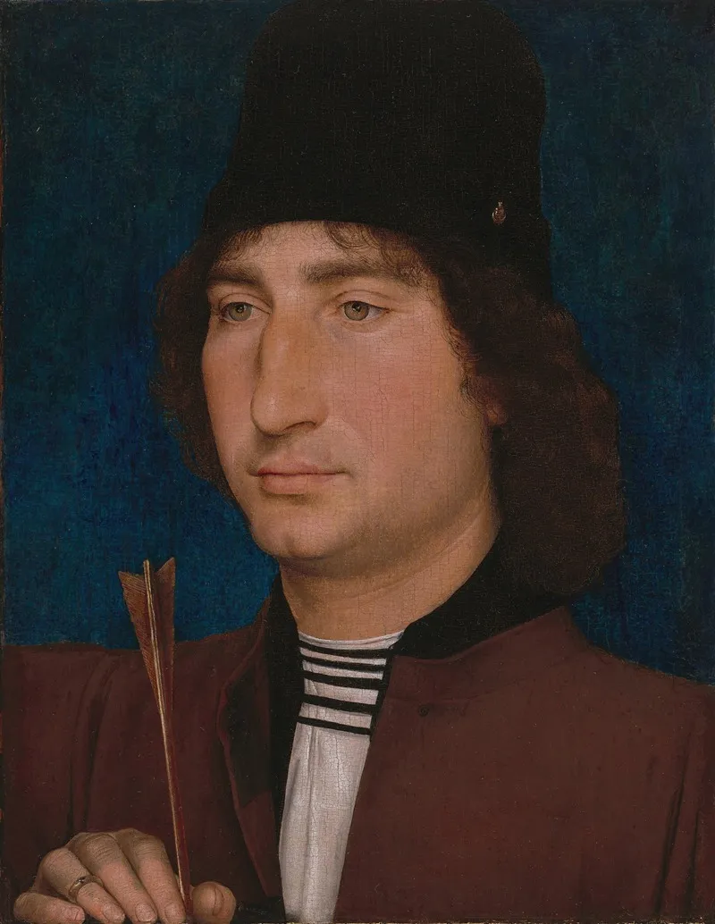 Portrait Of A Man With An Arrow