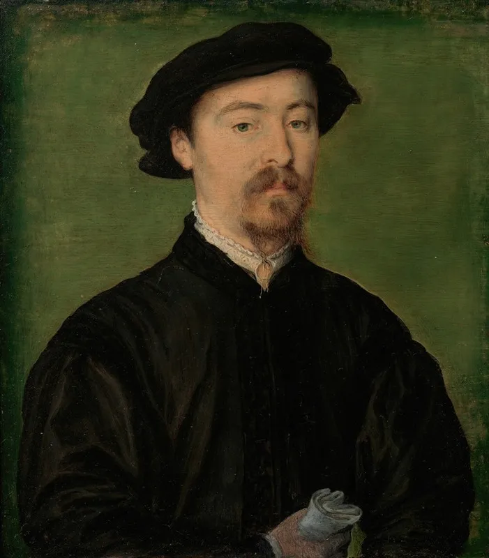 Portrait Of A Man With Gloves 2