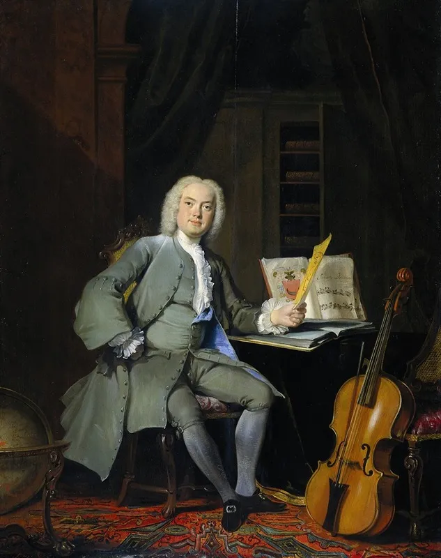 Portrait Of A Member Of The Van Der Mersch Family
