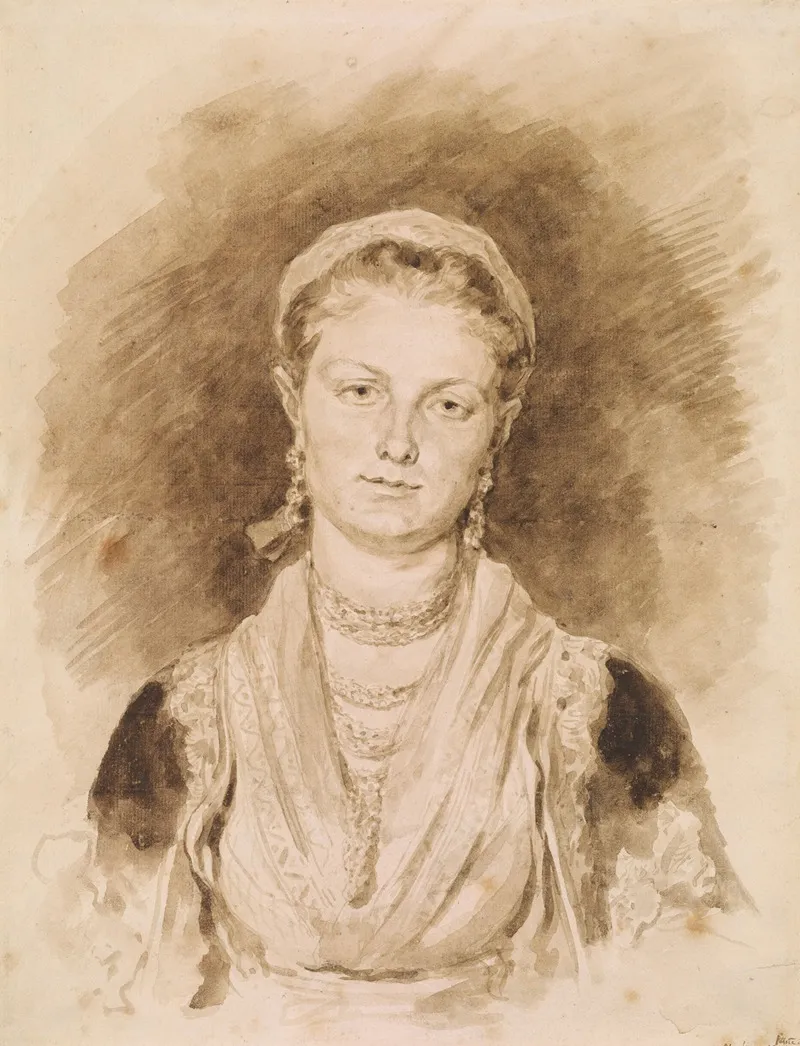 Portrait Of A Neapolitan Woman
