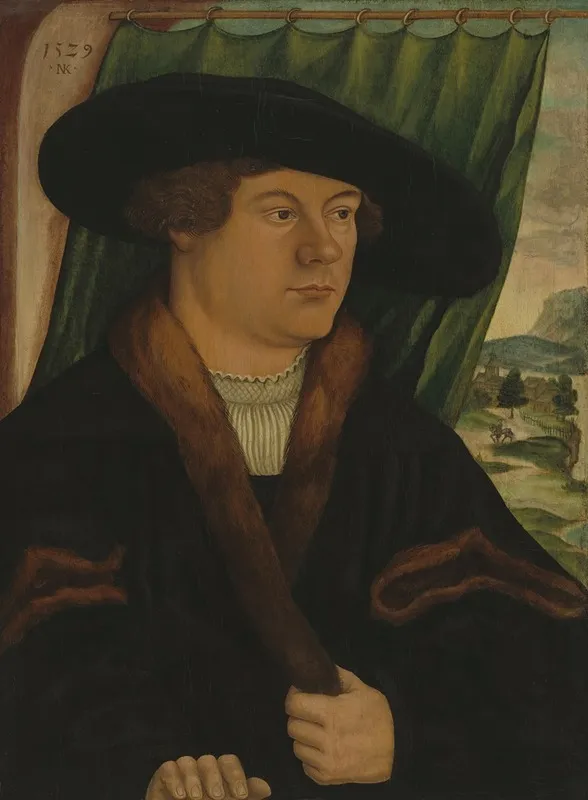 Portrait Of A Nobleman 2 Wall Art by Nicolaus Kremer - High-Resolution Digital Print