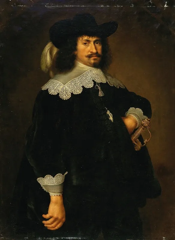 Portrait Of A Nobleman 8 Wall Art by Giuseppe Nuvolone - High-Resolution Digital Print