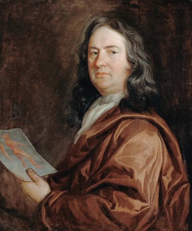Portrait Of A Physician Wall Art by Mary Beale - High-Resolution Digital Print