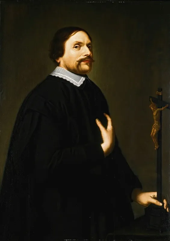 Portrait Of A Prelate 2 Wall Art by Gérard Douffet - High-Resolution Digital Print