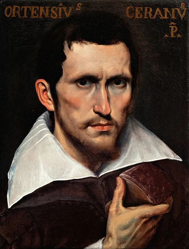 Portrait Of A Press Wall Art by Ortensio Crespi  - High-Resolution Digital Print