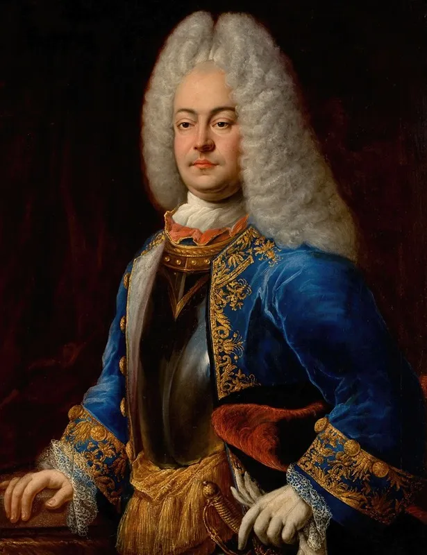 Portrait Of A Prince Georg Albrecht Of East Friesland Wall Art by Johann Conrad Eichler - High-Resolution Digital Print