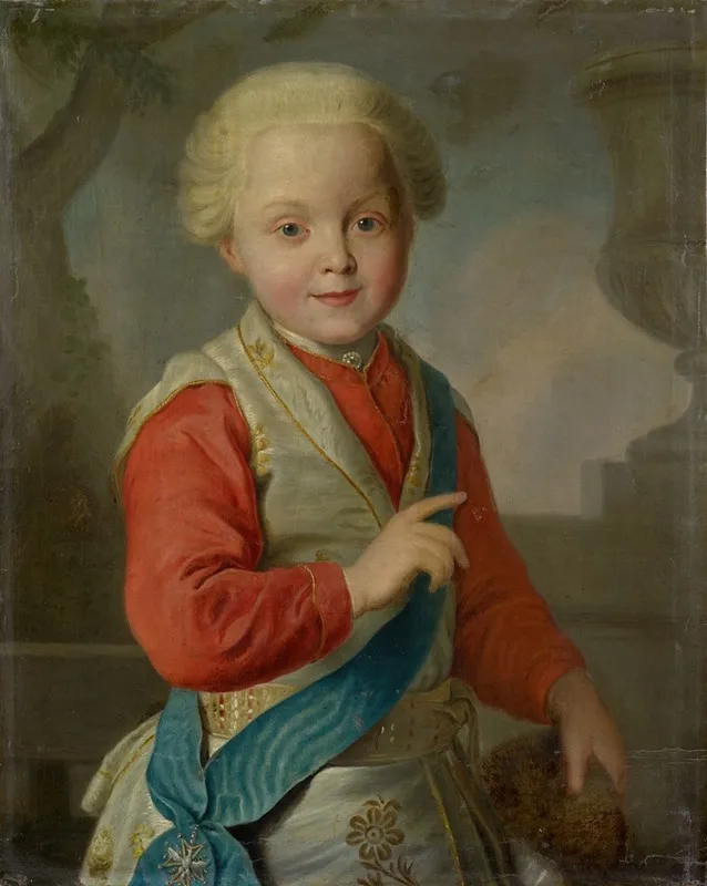 Portrait Of A Prince Wall Art by Louis de Silvestre - High-Resolution Digital Print