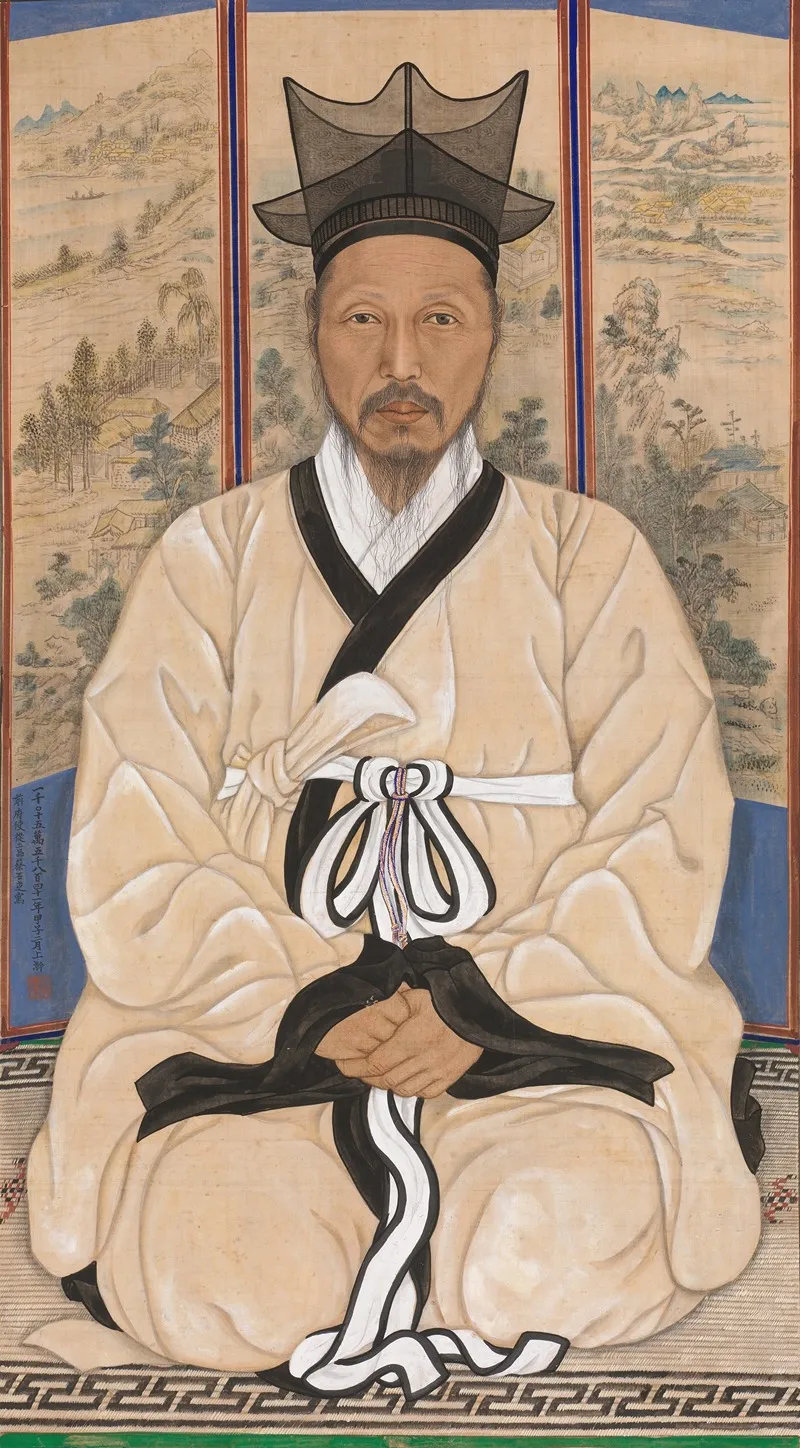 Portrait Of A Scholar 7 Wall Art by Chae Yongshin - High-Resolution Digital Print
