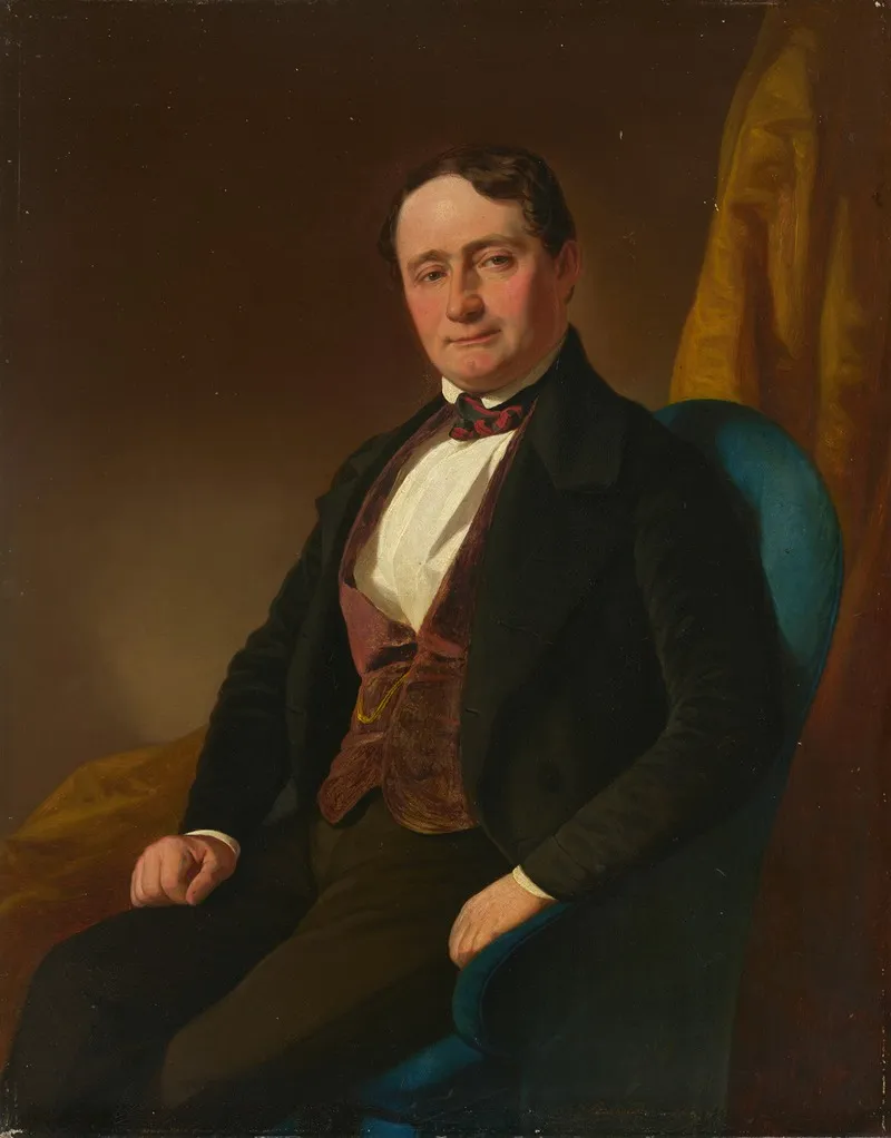 Portrait Of A Seated Gentleman