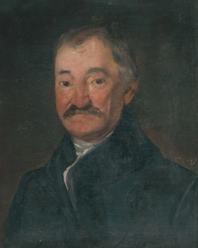 Portrait Of A Senior Man Wall Art by Friedrich von Amerling - High-Resolution Digital Print