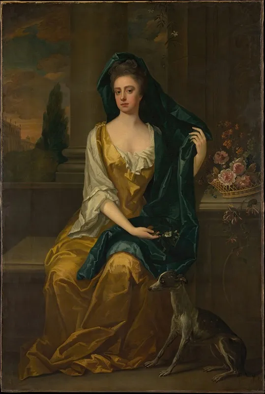 Portrait Of A Woman 108 Wall Art by Michael Dahl - High-Resolution Digital Print