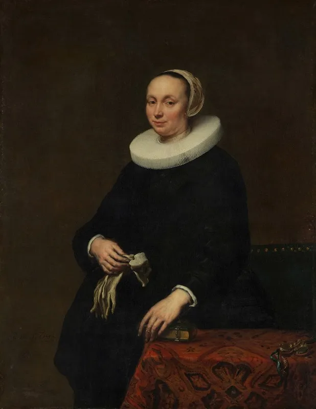 Portrait Of A Woman 122 Wall Art by Jürgen Ovens - High-Resolution Digital Print