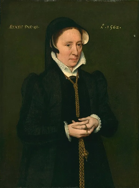 Portrait Of A Woman 168 Wall Art by Hans Eworth - High-Resolution Digital Print