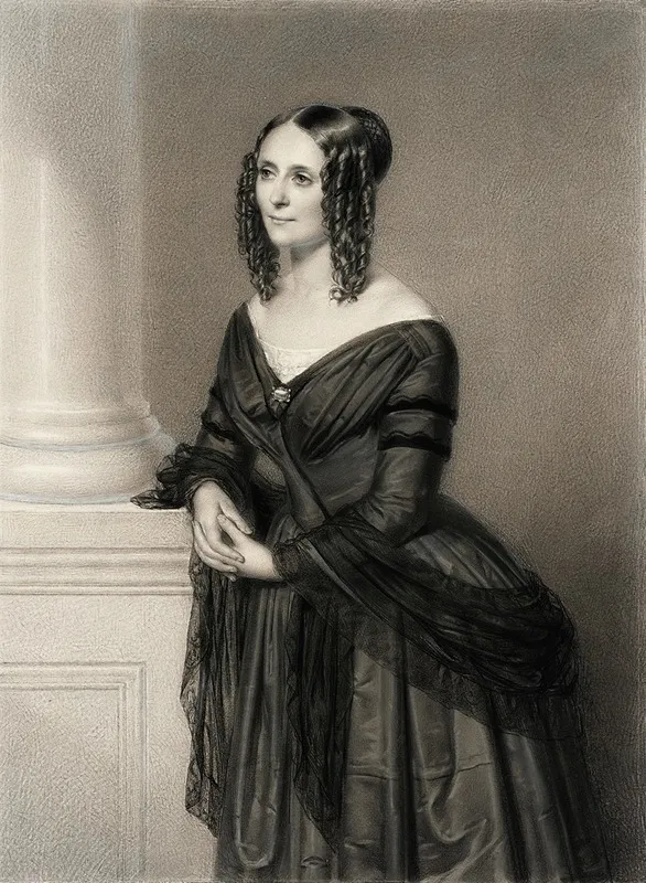 Portrait Of A Woman 179 Wall Art by Paul Bürde - High-Resolution Digital Print