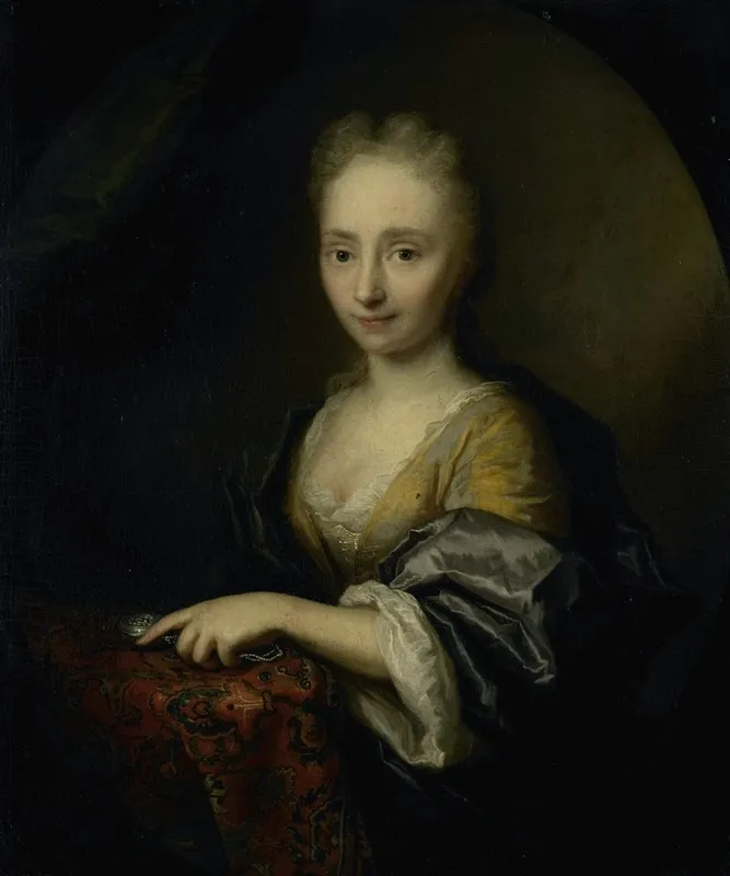 Portrait Of A Woman 182 Wall Art by Arnold Boonen - High-Resolution Digital Print