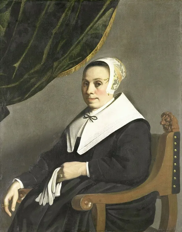 Portrait Of A Woman 198 Wall Art by Michiel Nouts - High-Resolution Digital Print