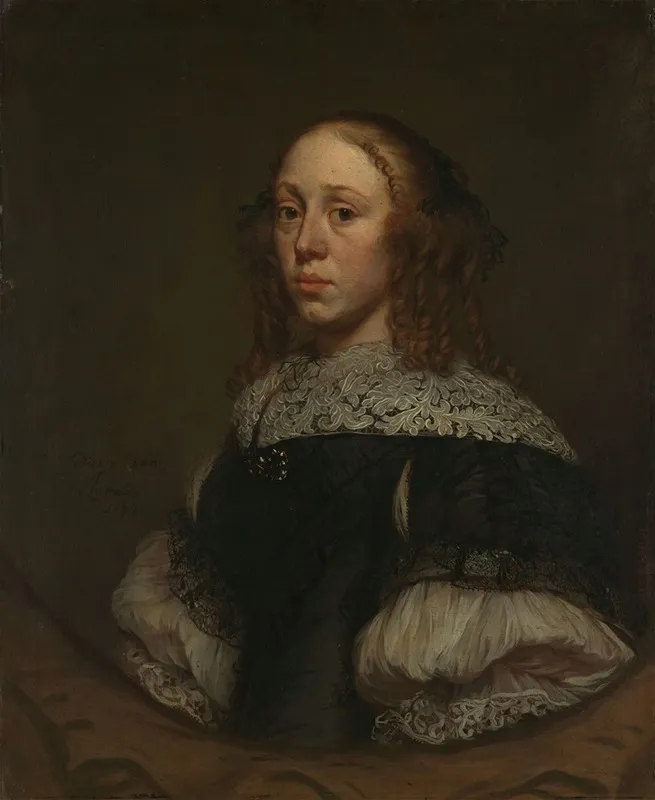 Portrait Of A Woman 203 Wall Art by Pieter van Anraedt - High-Resolution Digital Print
