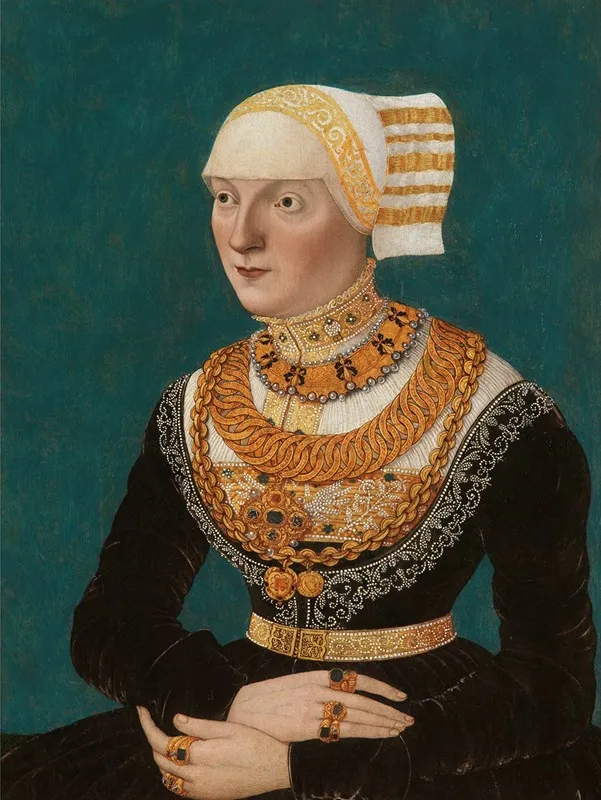 Portrait Of A Woman 232 Wall Art by Conrad Faber von Kreuznach - High-Resolution Digital Print