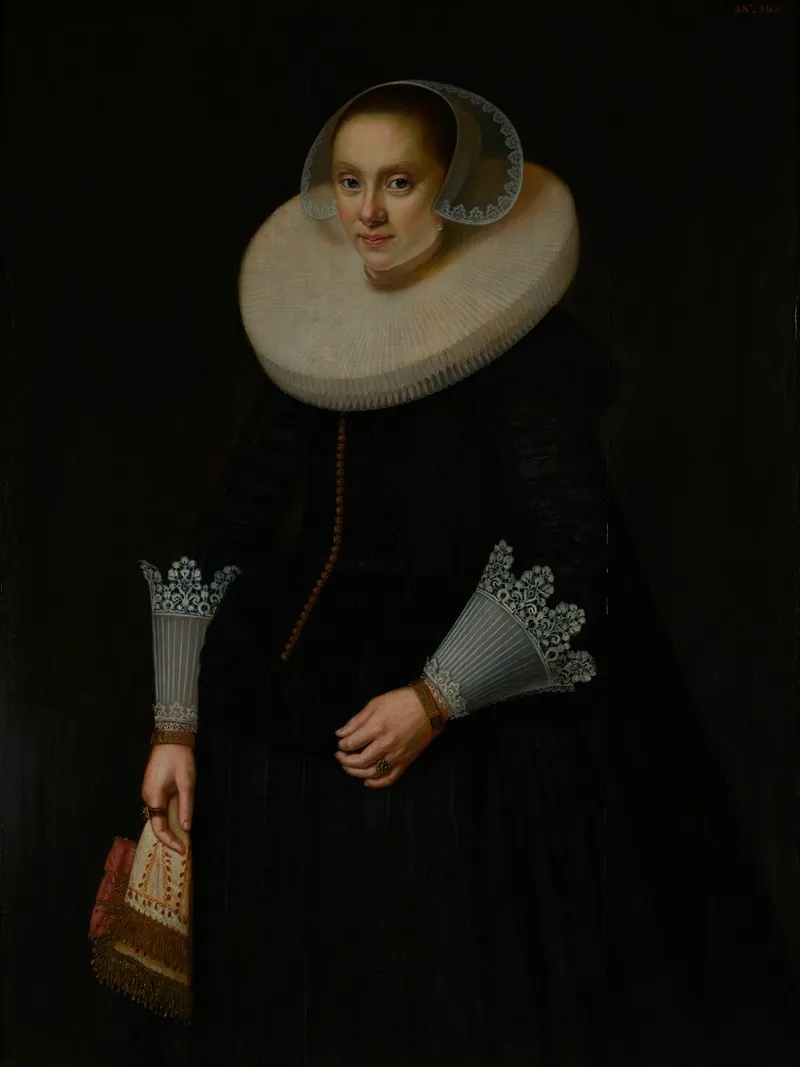 Portrait Of A Woman 330 Wall Art by Nicolaes Eliasz. Pickenoy - High-Resolution Digital Print