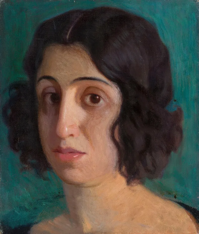 Portrait Of A Woman 362 Wall Art by Edward Butrymowicz - High-Resolution Digital Print