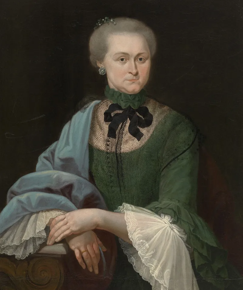 Portrait Of A Woman 389 Wall Art by Matthias de Visch - High-Resolution Digital Print