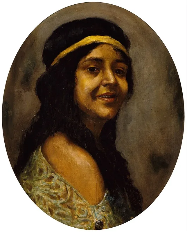 Portrait Of A Woman 43 Wall Art by Edwin A. Harleston - High-Resolution Digital Print