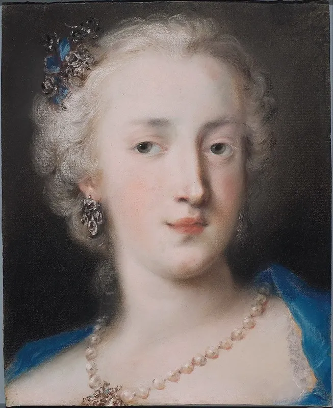 Portrait Of A Woman 8 Wall Art by Rosalba Carriera - High-Resolution Digital Print