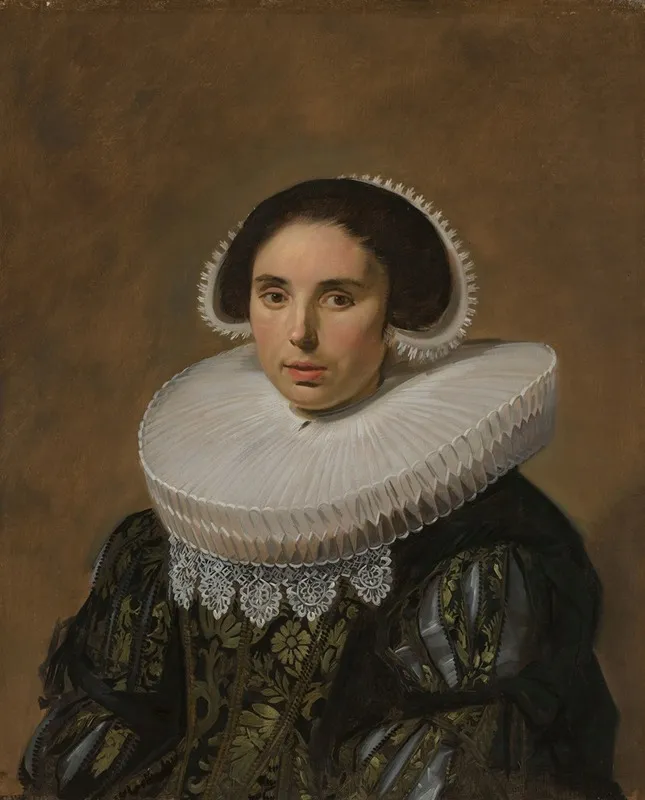 Portrait Of A Woman 97 Wall Art by Frans Hals - High-Resolution Digital Print