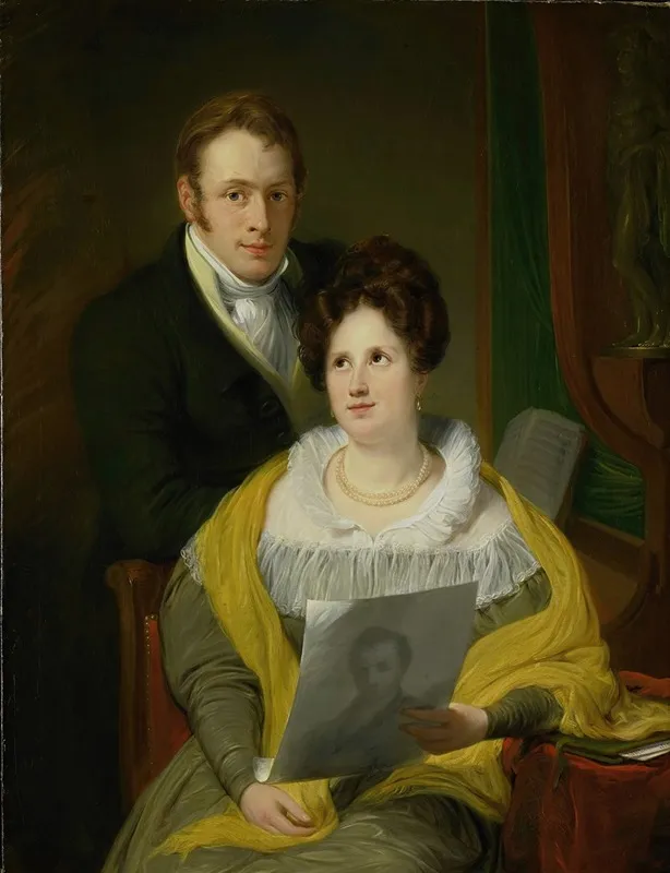 Portrait Of A Woman And A Man