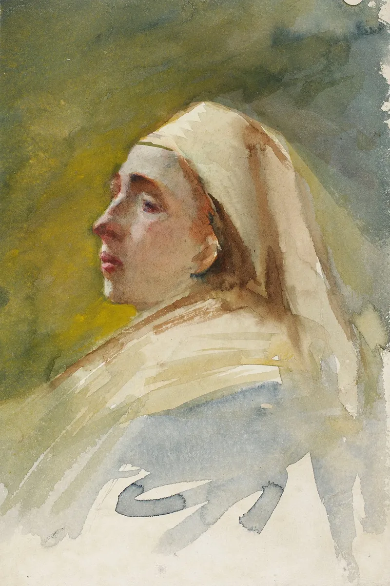 Portrait Of A Woman From The East