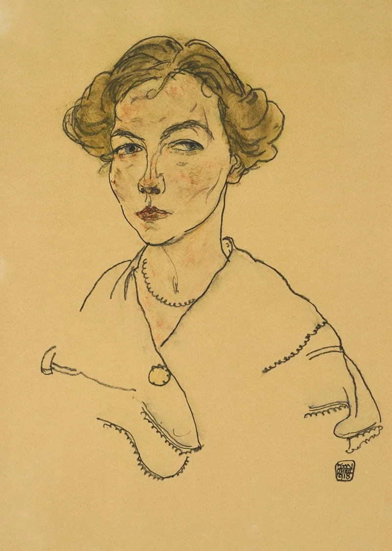 Portrait Of A Woman Lilly Steiner