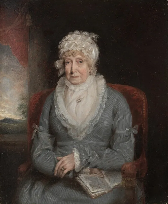 Portrait Of A Woman Mrs Ann Hivlyn