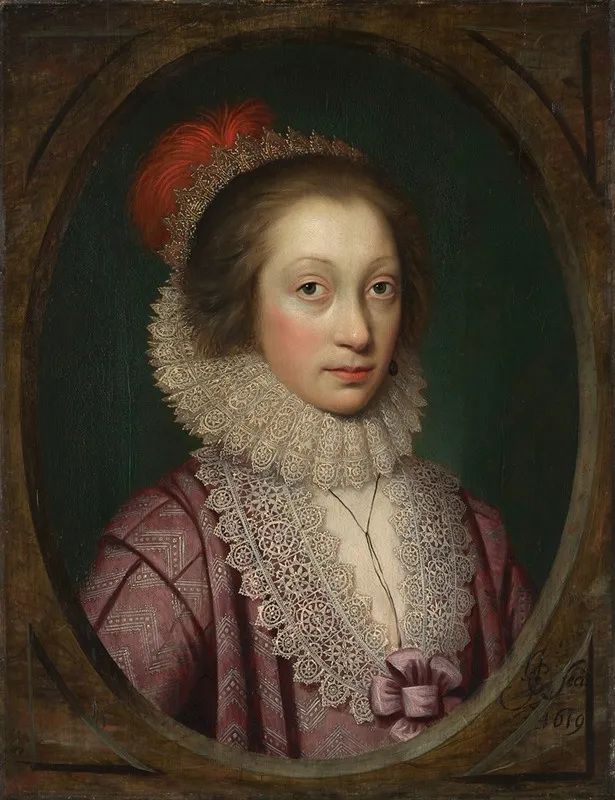 Portrait Of A Woman Possibly Elizabeth Boothby