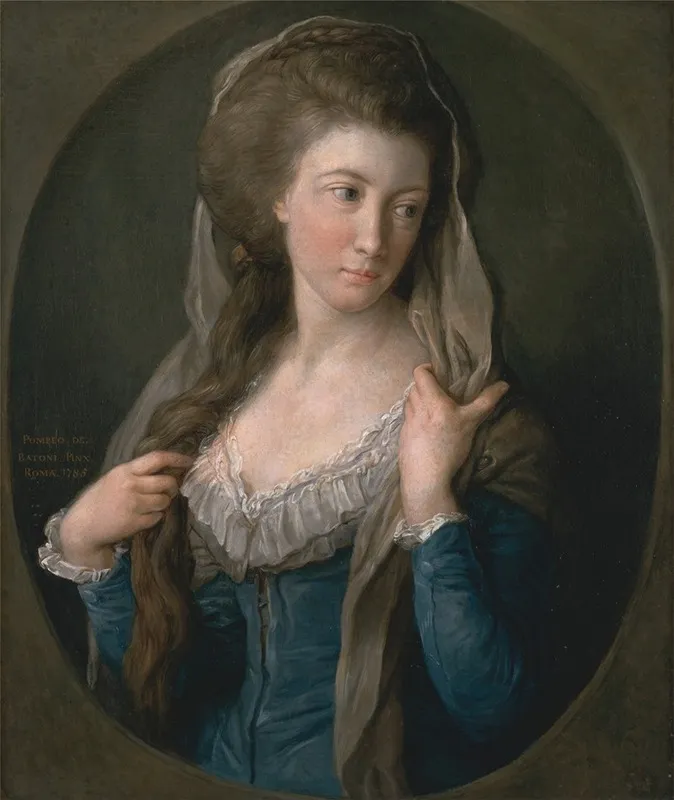 Portrait Of A Woman Traditionally Identified As Margaret Stuart Lady Hippisley