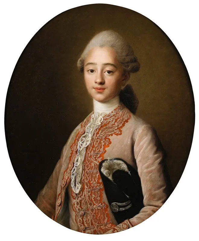 Portrait Of A Young Boy 4 Wall Art by François-Hubert Drouais - High-Resolution Digital Print