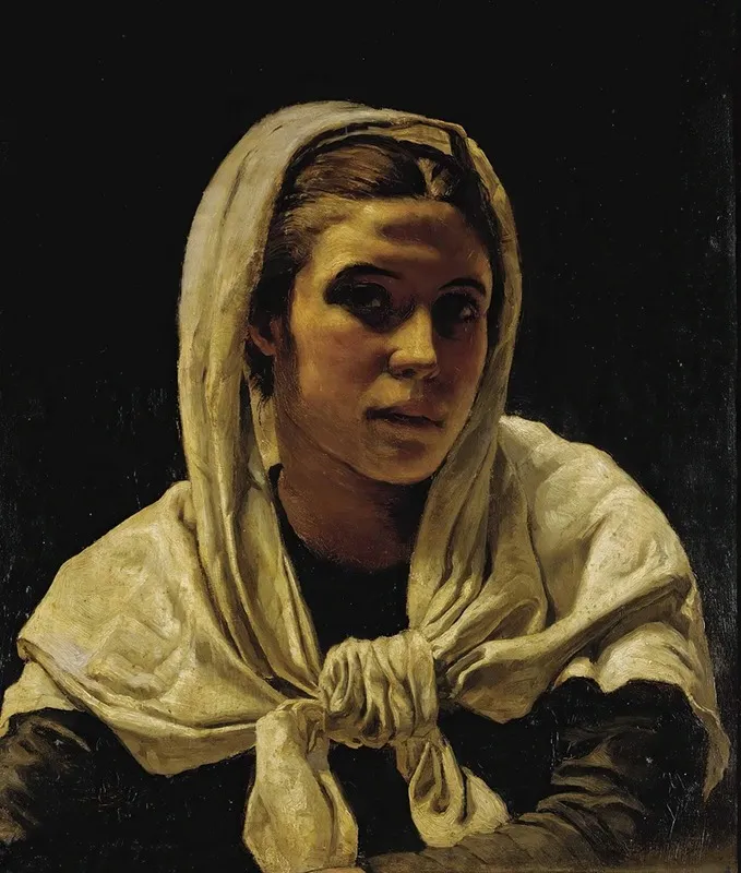 Portrait Of A Young Breton Woman