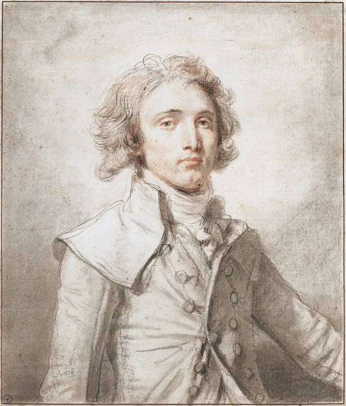 Portrait Of A Young Gentleman 2 Wall Art by Jean-Baptiste Greuze - High-Resolution Digital Print