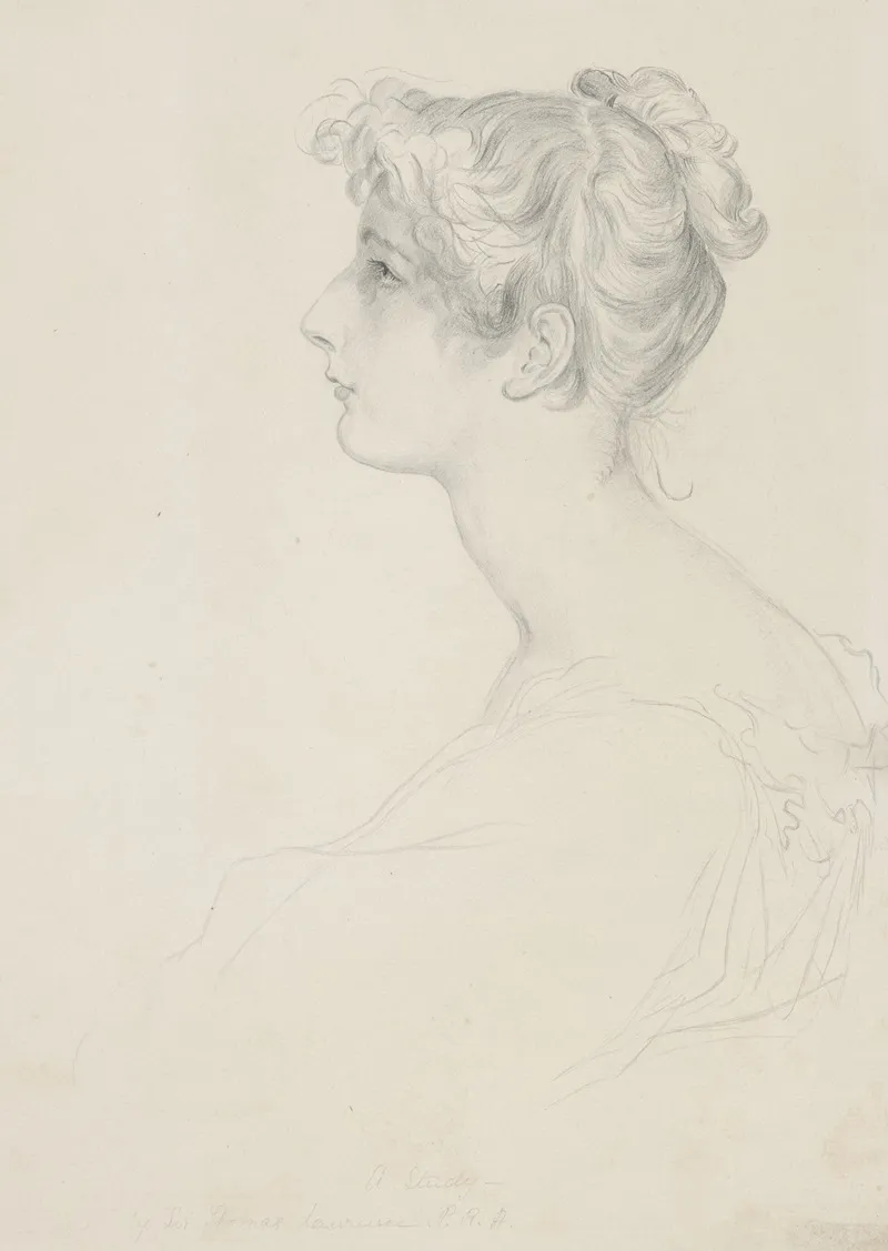 Portrait Of A Young Girl 47 Wall Art by Thomas Lawrence - High-Resolution Digital Print