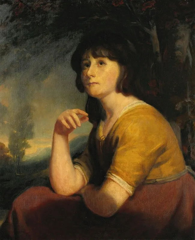 Portrait Of A Young Girl Said To Be Lady Bathurst Wall Art by John Opie - High-Resolution Digital Print
